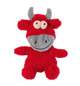 FuzzYard Flat Out Jordan the Bull Plush Dog Toy